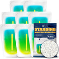 Dry & Dry 8 Packs Standing Moisture Absorbers for Basements, Closets, Bathrooms, Laundry Rooms - Control Excess Moisture
