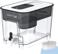 Waterdrop 40-Cup Large Water Filter Dispenser with 1 Filter, 200-Gallon Long-Life, for Home and Office, 5X Times Lifetime, Reduces Chlorine, PFOA/PFOS and More, BPA Free, Black