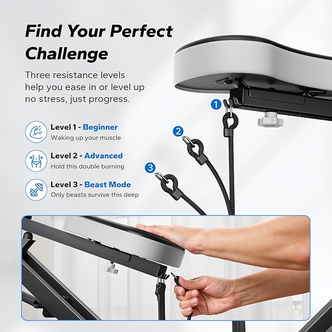 Squat Machine, MERACH R07 2 in 1 Squat Rowing Machine, Easy Setup & Foldable Exercise Equipment, Glute Trainer Machine, Glutes & Leg Home Workout Machine-FlexoryFit