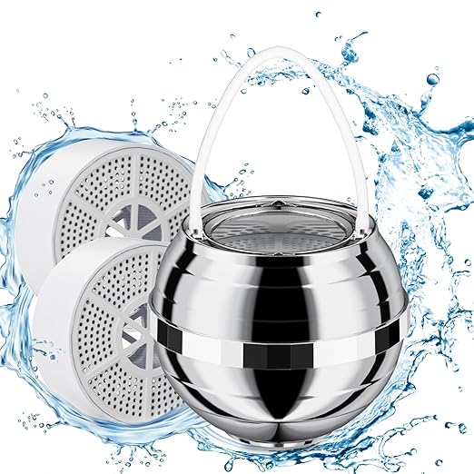 Bath Filter for Tub, Bathtub Water Filter 10 Stages Filtration Soften Hard Water 2,500 Gallons Bathtub Removes Chlorine, Shower Filter for Healthier Skin Hair
