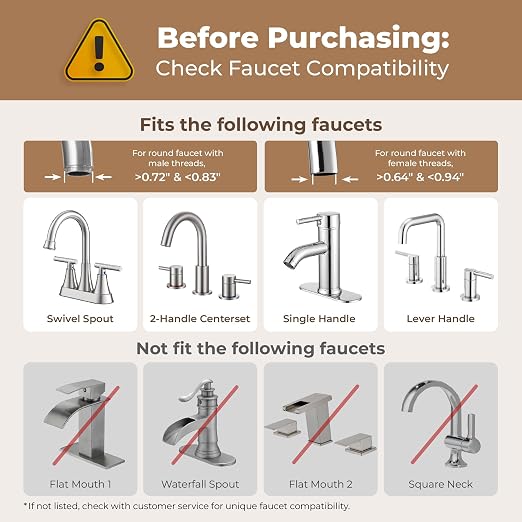 Waterdrop BFT1 Skincare Bathroom Sink Filter, Water Filter - Image 8
