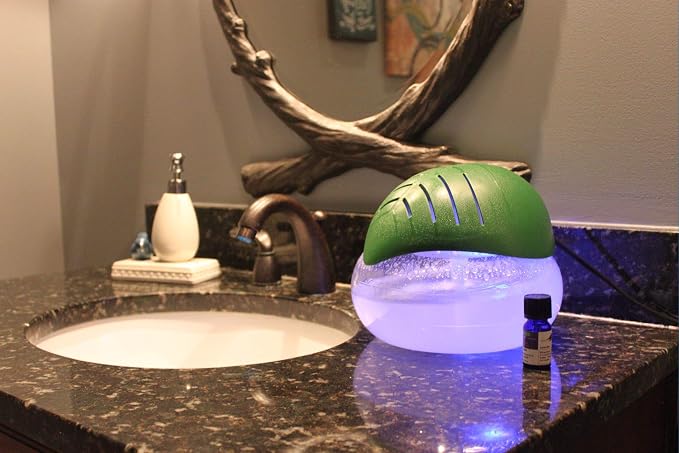 EcoGecko Green Leaf Air Revitalizer, Air Freshener, Room Aromatizer, Aroma and - Image 7