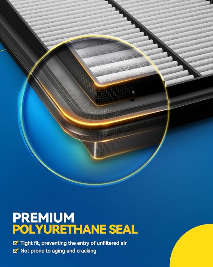 PHILTOP Engine Air Filter, CA10885 Compatible - Image 3