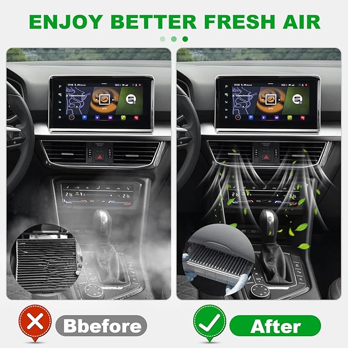 Comb Engine Cabin Air Filter for Hyundai Tucson 2009 2008 2007 2006 2005
