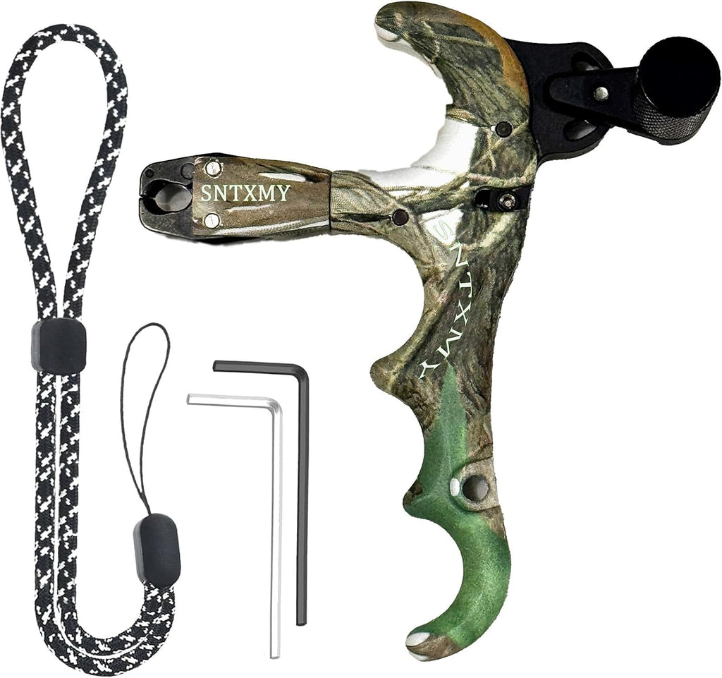 Bow Release for Compound Bow 360° Rotatable Thumb Release for Compound Bow Archery Trigger Release