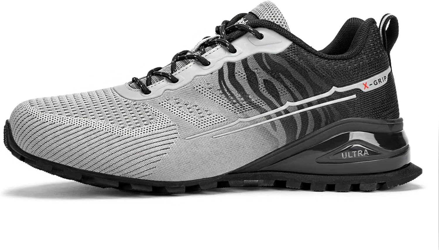Kricely Men's Trail Running Shoes Fashion Walking Hiking Sneakers for Men Tennis Cross Training Shoe Outdoor Snearker Mens Casual Workout Footwear