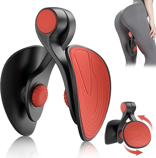 Hip Trainer Kegel Exerciser, Pelvic Floor Trainer, Kegel Trainer for Postpartum Rehabilitation, Trimmer Inner Thigh, Thigh Toner Workout-FlexoryFit