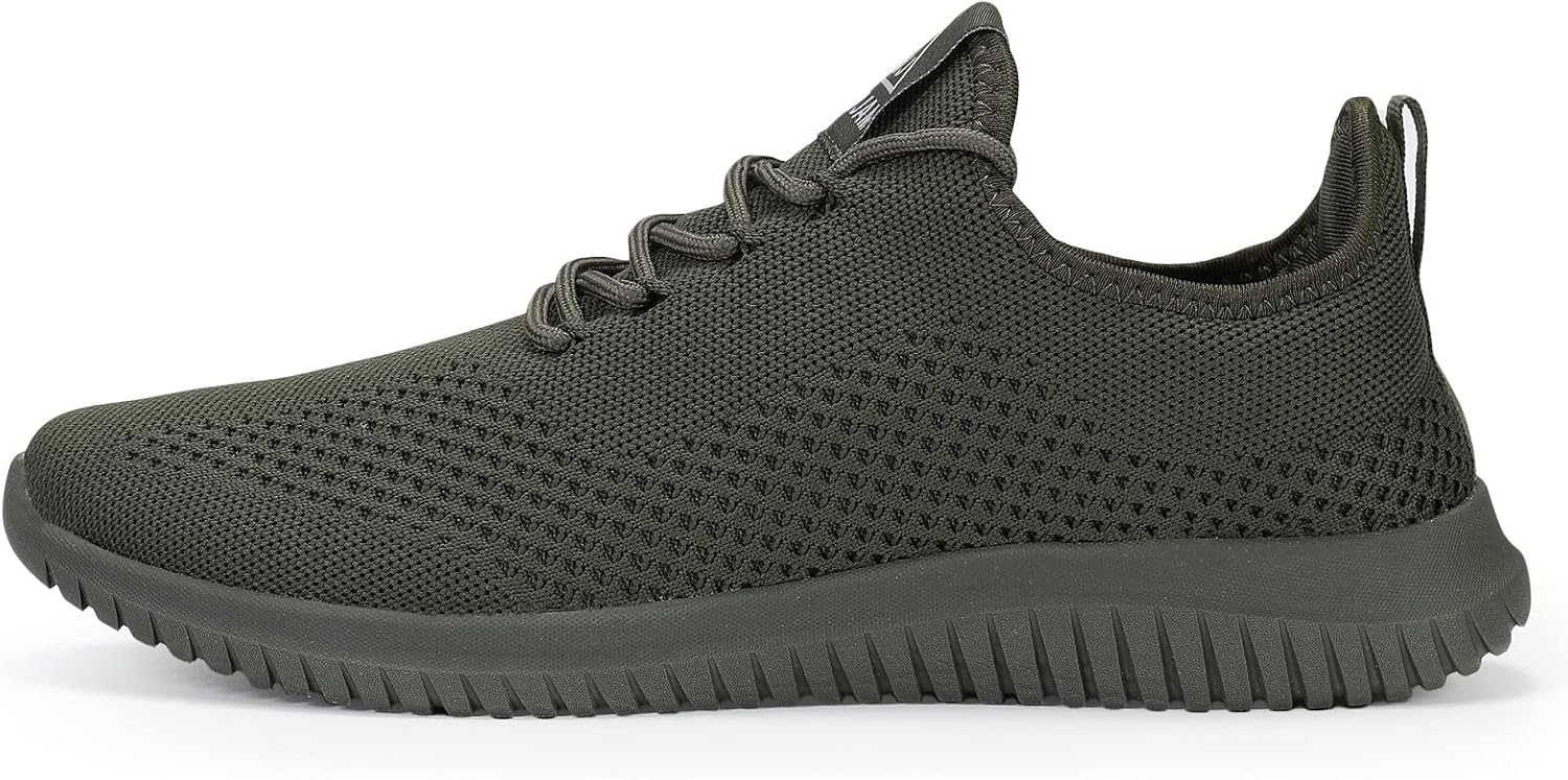 VAMJAM Men's Running Shoes Ultra Lightweight Breathable Walking Shoes Non Slip Athletic Fashion Sneakers Mesh Workout Casual Sports Shoes