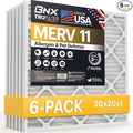 BNX TruFilter 20x20x1 Air Filter MERV 11 by BNX