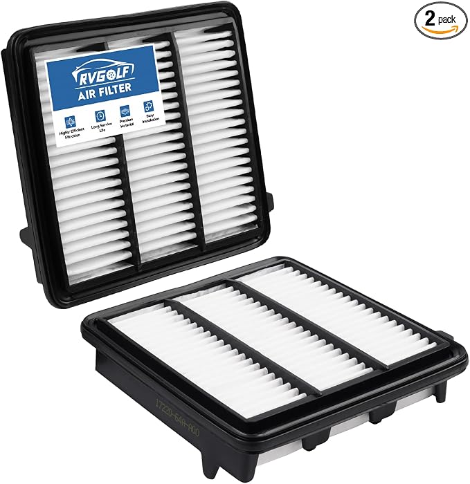 2PCS Engine Air Filter Fit for 2023-2025 2026 Honda CR-V CRV, 2022-2025 2026 by RVgolf