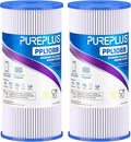 PUREPLUS 5 Micron 10" x 4.5" Whole House Pleated Sediment Filter by PUREPLUS