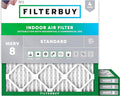 Filterbuy 19x19x1 Air Filter MERV 8 (MPR 700) Dust Defense Replacement (4-Pack), Electrostatic Pleated HVAC AC Furnace Filters, Made in USA (Actual Size: 19.00 x 19.00 x 0.75)