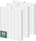 116130 Replacement Filter H Compatible with Winix 5500-2/ AM80 Air Purifi-ers, HEPA Filter for Dust Pollen Hair Pet Dander Smoke, 3 Pack (White)