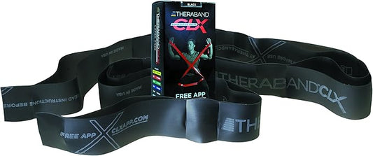 THERABAND CLX Resistance Band with Loops-FlexoryFit