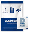 Dry & Dry 3 Gram [200 Packets] Silica Gel Packets Silica Gel Desiccants, Silica Gel Packs - Rechargeable (Food Safe) Silica Gel Packets, Silica Packets
