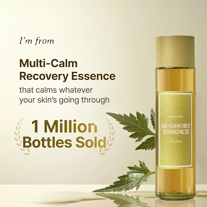 I'm From Mugwort Essence | Vegan Extract - Soothe Sensitive and Irritated Skin, Redness Relief, Refreshing, Korean Hydrating Toner | 5.4 Fl Oz, All Skin Types, PETA Approved-FlexoryFit