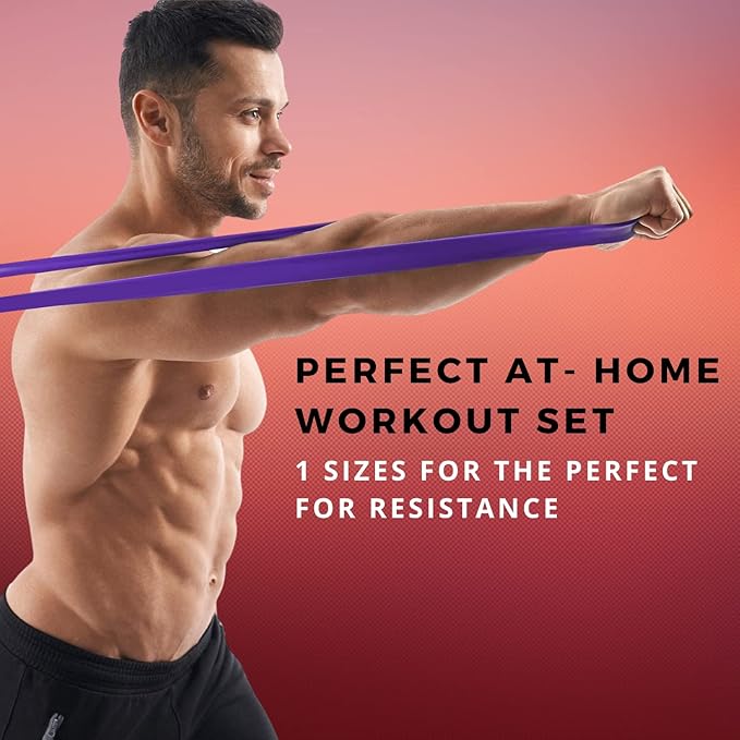 Pull Up Assist Bands Set by Functional Fitness. Heavy Duty Resistance and Assistance Training Band-FlexoryFit