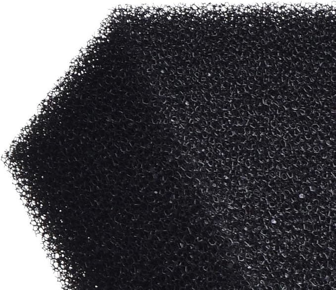 Hipanda Filter Foam Sponges, Bio Sponge Filter Media Pad, Cut-to-Size Foam for Aquarium Fish Tank (7.5" x 4.7" x 2.75" (2pcs))