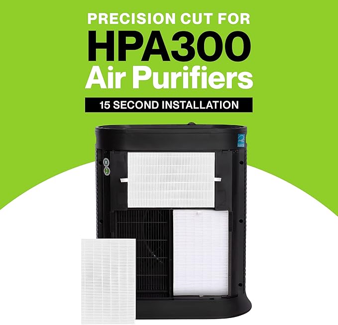 Durabasics 6 HEPA Filter Set for HPA300 Honeywell Air Purifier Filters & Honeywell HPA300 - For Air Purifier Filter Replacement HPA 300 - Replacements for Filter R & HPA 300
