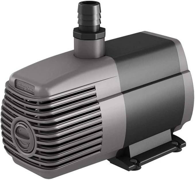 Hydrofarm AAPW1000 92-Watt 1110 GPH Indoor/Outdoor Hydroponic Aquarium Pond 6ft Power Cord for 55 Gallon Reservoirs Submersible Water Pump, Black