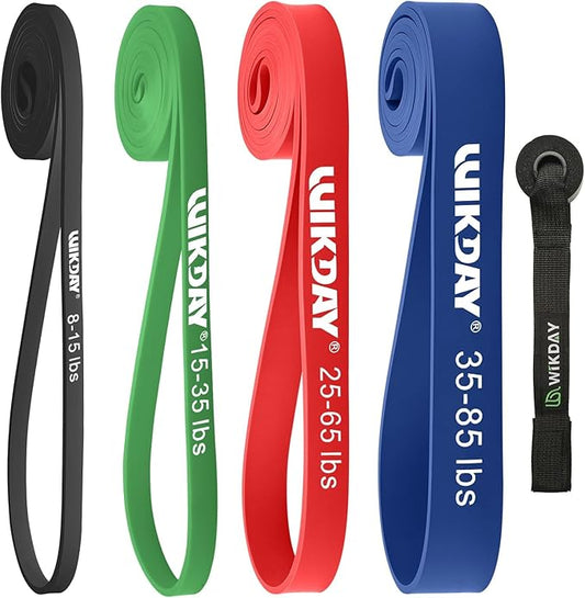 Resistance Bands for Working Out, Exercise Bands, Workout Bands, Pull Up Assistance Bands for Body Stretching Training Physical Therapy Muscle Training for Men & Women-FlexoryFit