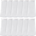 Jecery 16 Pack 4 Inch Ring Filter Socks 200 μm Aquarium Filter Bags Aquarium Socks for Tank Sump Saltwater Freshwater(9 × 4 inches)