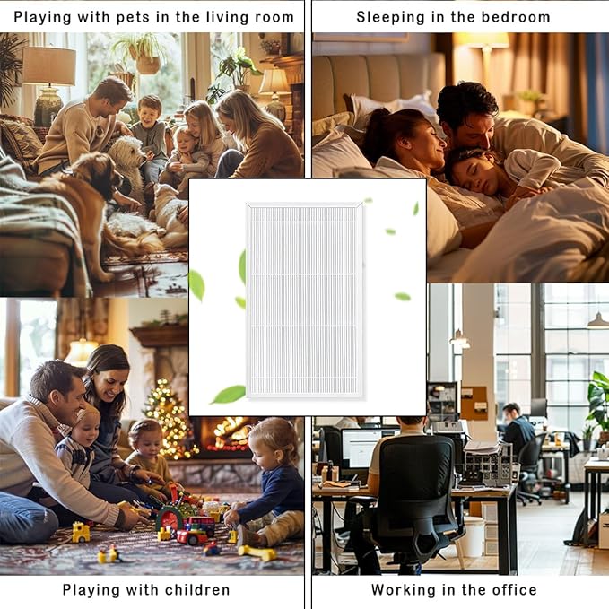 For FAPF02 True HEPA Air Purifier Filter | 8.7" x 15.2" | Compatible with Filtret.e FAPF02, FAPF024, FAP01-RMS, FAP02-RMS | 1 Pack