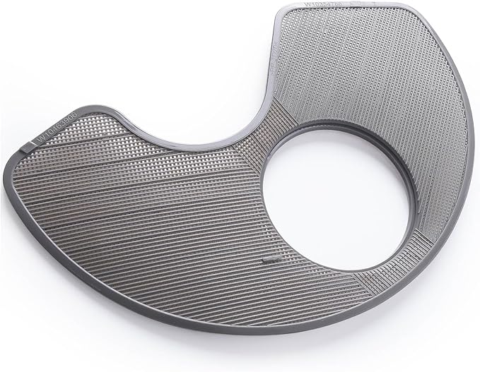 WPW10463906 Dishwasher Screen Filter by Seentech- Works with Whirl-pool, Ken-more, Kitchen-Aid; Replaces part numbers: AP6021820, W10195360, W10463906