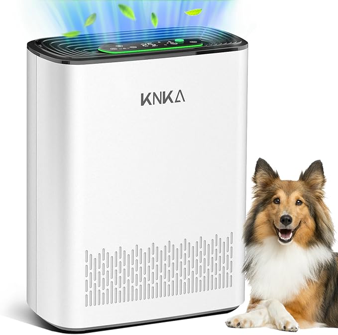 Air Purifiers for Home Large Room Bedroom Up to 2325 Ft², Washable Filters, Air Quality Monitor, Turbo Mode, Auto & Sleep Modes, HEPA Air Cleaner for Smoke, Dust, Pet Hair, Pollen (APH3000)