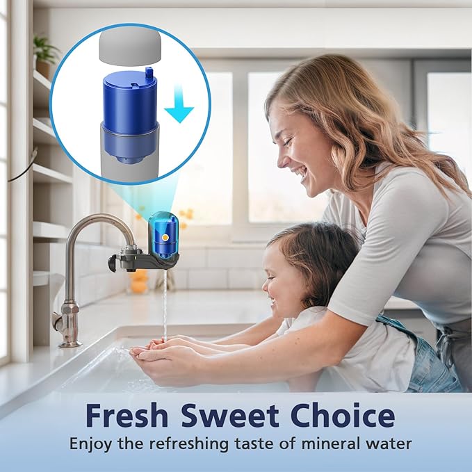 3 Pack Water Filter Replacement Compatible with All PUR®, PUR®PLUS Faucet Filtrat-ion Systems, Pur® RF-9999® Faucet Water Filter, High Efficiency Filtration and 18-Month Value, NSF Certified, Blue