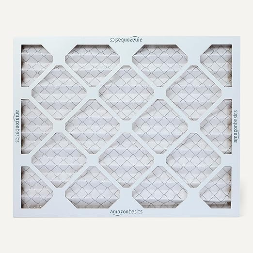 Amazon Basics Merv 5 AC Furnace Air Filter 16x20x1 inches, Pack of 6 (Actual size: 15.75" x 19.75" x 0.75")