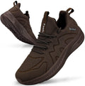 Feethit Mens Non Slip Walking Sneakers Lightweight Breathable Slip on Running Shoes Athletic Gym Tennis Shoes for Men
