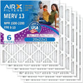 AIRX FILTERS WICKED CLEAN AIR. 20x22x1 Air Filter MERV 13 Electrostatic Pleated by AIRXFILTERSWICKEDCLEANAIR