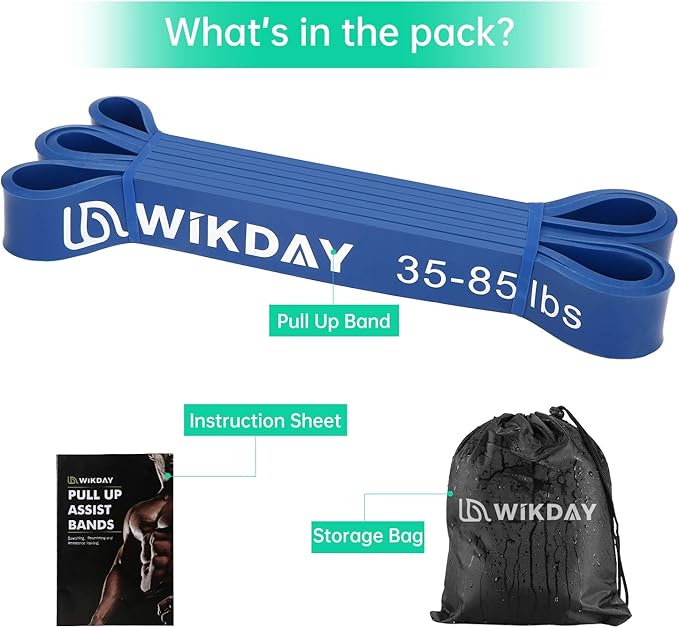 Resistance Bands for Working Out, Exercise Bands, Workout Bands, Pull Up Assistance Bands for Body Stretching Training Physical Therapy Muscle Training for Men & Women-FlexoryFit