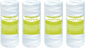 50 Micron Whole House Water Filter Cartridge, String Wound Sediment Filters for Well Water, Replacement for 84637, WPX5BB97P, WP10BB97P, WP25BB97P - 10" x 4.5" Cartridges - Pack of 4