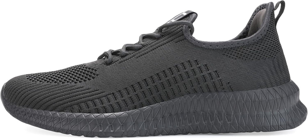 LCGJR Men's Running Shoes Ultra Lightweight Breathable Comfortable Walking Shoes Casual Fashion Sneakers Mesh Workout Shoes