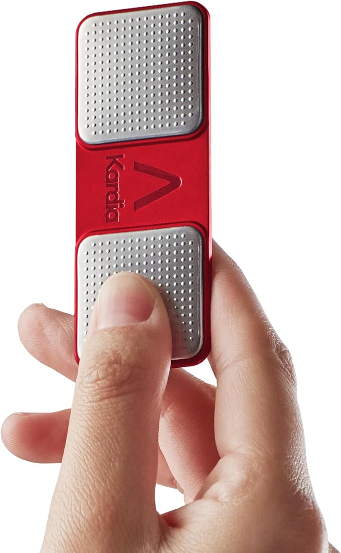 KardiaMobile 1-Lead Personal EKG Monitor – Record at Home – Detects AFib & Irregular Arrhythmias – Easy Results in 30 Seconds – Works w/Most Smartphones-FlexoryFit