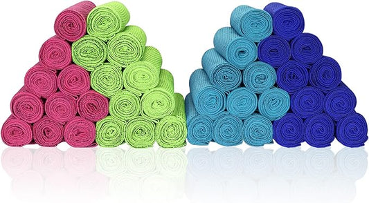 Cooling Towels 40 Pack 40"x 12", 160gsm Bulk Cool Towels, Soft Breathable, Super Absorbent, Quick Cold Towel, for Bowling, Yoga, Travel, Camping, Golf, Football, Hiking, Outdoor Work-FlexoryFit