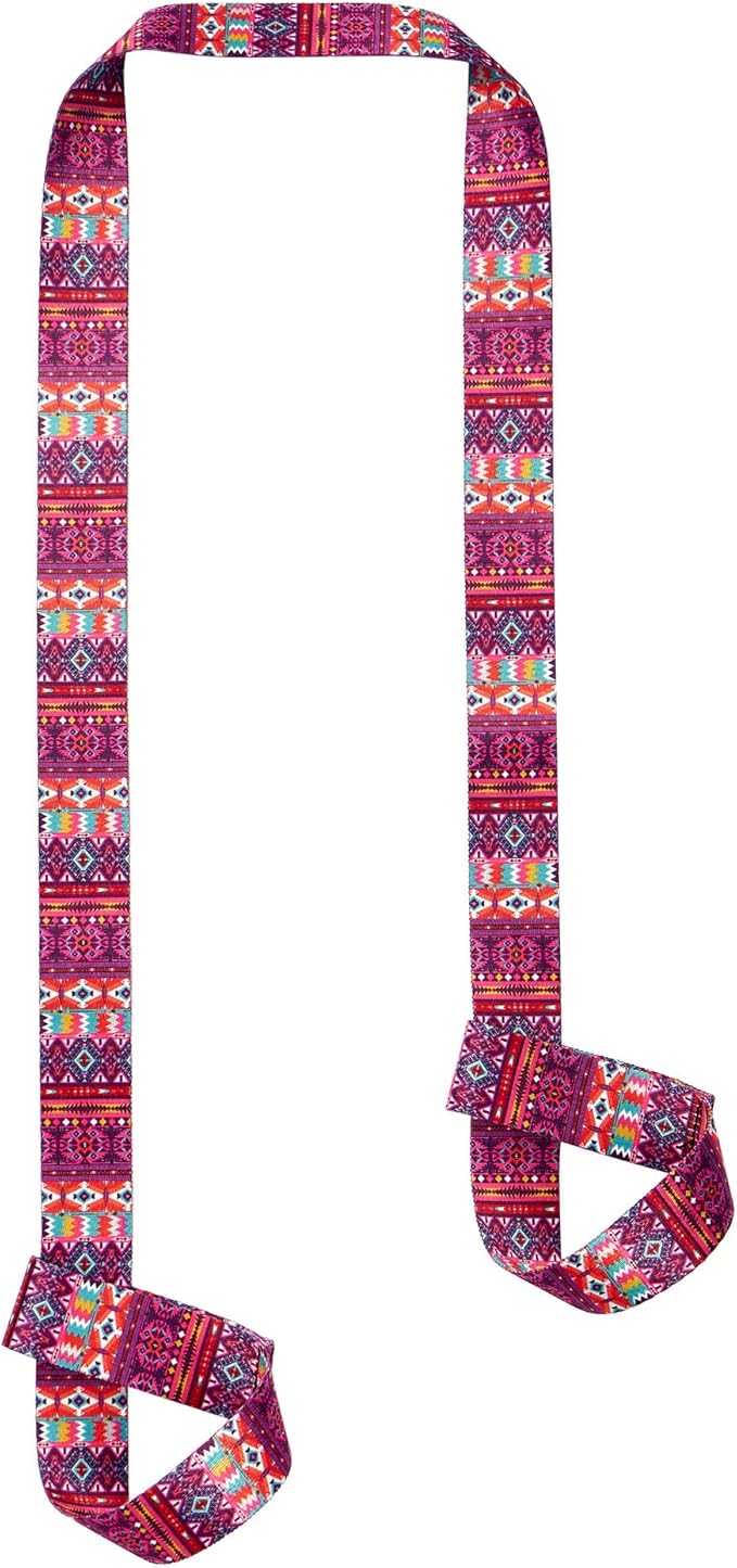 ZOOEASS Yoga Mat Strap, Adjustable Durable Yoga Mat Carrier & Stretching Strap, Multiple Color Choices-FlexoryFit