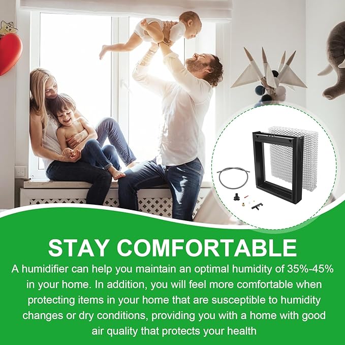 4793 Humidifier Maintenance Kit for AprilAire Whole-House Humidifier 550 558 550A with Water Panel Model No. 10 Humidifier Replacement Filter