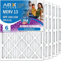 AIRX FILTERS WICKED CLEAN AIR. 12x18x1 Air Filter MERV 13 Electrostatic Pleated by AIRXFILTERSWICKEDCLEANAIR