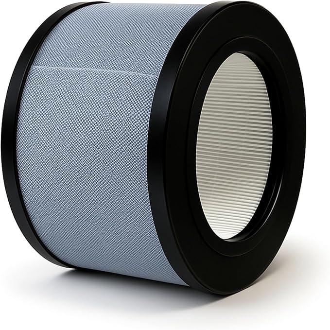 Nispira JH01 MK01 3-in-1 HEPA Filter Replacement For Air Purifier AROEVE MK01, ALROCKET JH06, Elechomes EPI081 EP1081, Intelabe EPI080 EP1080, Kloudi DH-JH01 DH-JH06, Pomoron MJ001H, 1 Pack