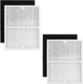 Gekufa Replacement Filter A Compatible with Idylis Air Purifiers IAP-10-100 IAP-10-150 AC-2119 IAF-H-100A – Include 2 Filters & 2 Carbon Filters