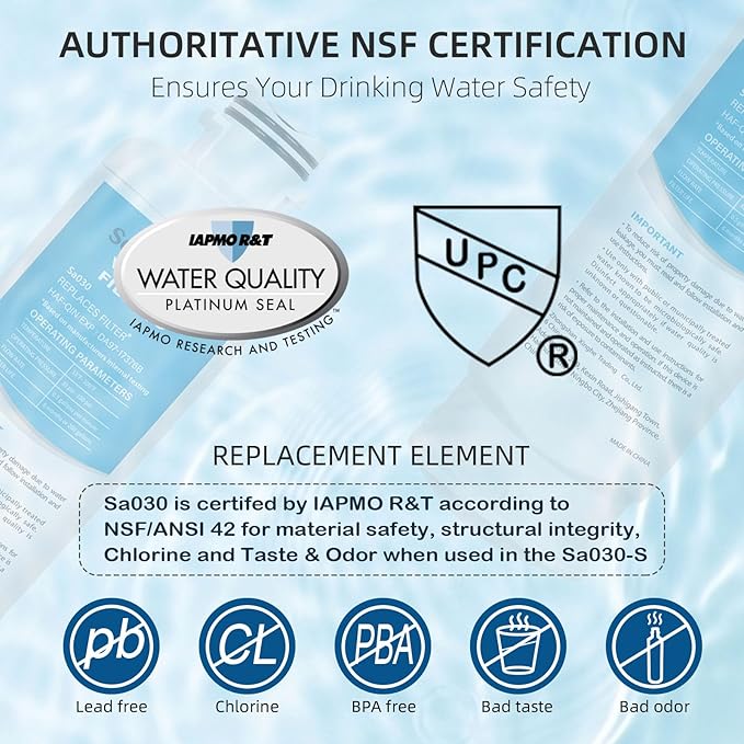 DA97-17376B Water Filter for Sam&sung Haf-qin/exp, Rf28t5001sr, Da97-08006c, Rs27t5200sr, Rf28r7351sg, Rf24r7201sr, Rf27t5201sr, 4Pack.