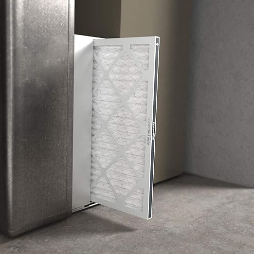Amazon Basics 20x25x1 Air Filter 6 Pack, MERV 11 AC Furnace Filters (Actual Size: 19.75" x 24.75" x 0.75")