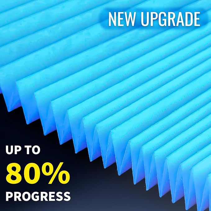 TARARIUM 660GPH Aquarium Fish Tank Filter with 24V DC Powerful Pump for 100-400 Gallon Green Cleaning Machine for Turtle Tank Saltwater Freshwater Crystal Clear, Cold Plunge Filter