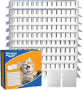 Cat Water Fountain Filters,Replacement Filter for 108oz/3.2L Cat Fountain,10 Packs Filters & 2 Sponges Set for Stainless Steel Pet Water Fountain (Model:PET-HS001-US)