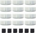 PET STANDARD Replacement Water Filter & 6 Pack Replacement Pre-Filter Sponges Compatible with VEKEN® 100oz/3L Automatic Pet Fountain, Pack of 12
