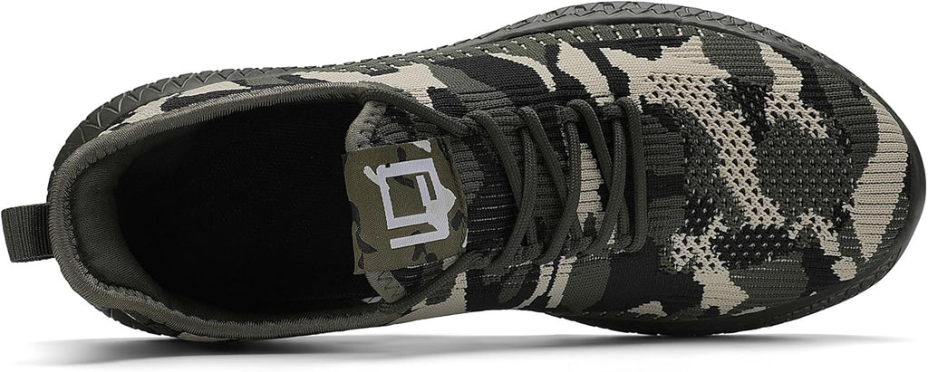 LCGJR Men's Running Shoes Ultra Lightweight Breathable Comfortable Walking Shoes Casual Fashion Sneakers Mesh Workout Shoes