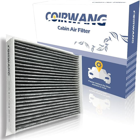 CF12150 Cabin Air Filter Activated Carbon Compatible with Ford F150 2015-2025/F250-F550 Super Duty 2017-2022/Expedition 2018-2024, Lincoln Navigator 2018-2025 - Replaces FL3Z-19N619-A